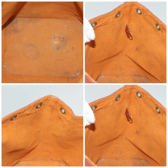 LOUIS VUITTON Epi Petit Noe Shoulder Bag Brown M44103 LV Auth 129526 - Picture 15 of 16